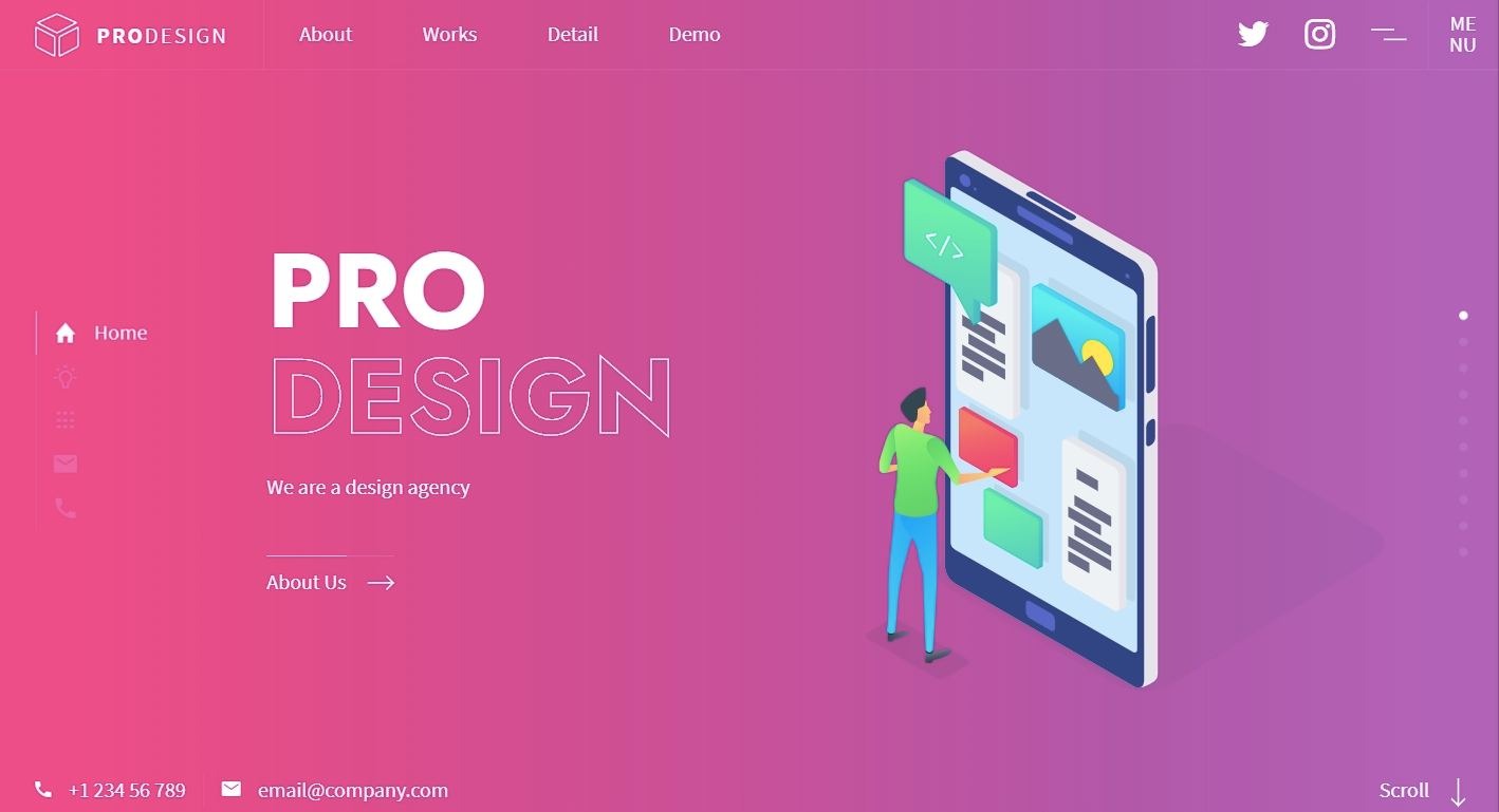 Template demo