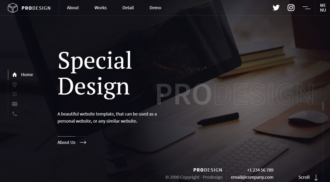 Template demo