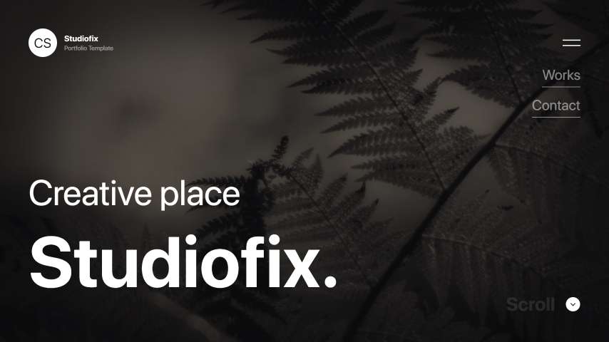 Landing page